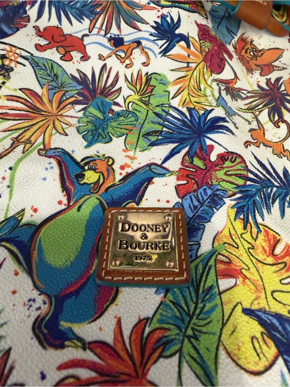 Disney Parks Dooney & Bourke Jungle Book Bucket Bag - Picture 7 of 8